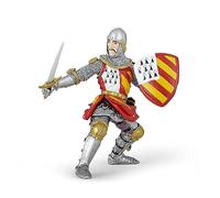 Papo 39800 Knight in tournament MEDIEVAL-FANTASY Figurine, Multicolour