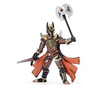 Papo - Figurine Knight with a Triple Battle Axe - 3 years old - Legendary Characters - Fantasy Kingdom Toy - Figurine Knights and Dragons - Hand Painted - 9 x 7 x 9 cm - Fun and Educational Idea