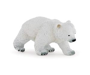 Papo - Realistic Walking Baby Polar Bear Figure - Ages 3+ - Wild Life Collection - Educational Play Polar Animals - Gift Idea Toy for Girls and Boys