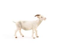 Papo - Realistic White Goat Figure - Ages 3+ - Farm Life Collection - Educational Play Farm Animals - Gift Idea Toy for Girls and Boys