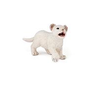 Papo - Realistic White Lion Cub Figure - Ages 3+ - Wild Life Collection - Educational Play Young Felines - Gift Idea Toy for Girls and Boys