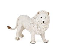 Papo Wild Animal Kingdom White Lion Toy Figure, Three Years or Above, White (50074) Papo Multicolor