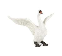 Papo - Realistic White Swan Figure - Ages 3+ - Wild Life Collection - Educational Play Water Birds - Gift Idea Toy for Girls and Boys