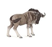 Papo Realistic Wildebeest Figurine Toy, Wild Life Collection, Kids Ages 3+ | Educational play about African wildlife and curiosity | hand-painted | a piece to collect | original gift for girls and boys