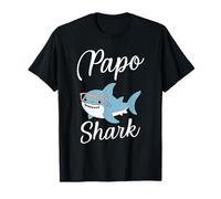 Papo Shark Funny Matching Family Grandpa T-Shirt