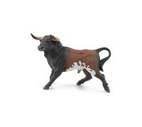 Papo - Realistic Spanish Bull Figure - Ages 3+ - Farm Life Collection - Educational Play Farm Animals - Gift Idea Toy for Girls and Boys