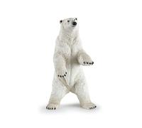 Papo Standing Polar Bear Figurine - Figure Wild 50172 - bear papo standing polar figure wild 50172