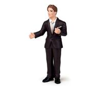 Papo The Enchanted World Groom Costume Toy Figure, Three Years & Above, Black/White (39067) Papo Multicolor