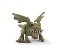 Papo - Toad Dragon Figurine for Children Aged 3+ - Educational Fantasy Toy - Hand-Painted Magical Creature - Enchanted World Series - SKU 39210, Realistisches Grün-braun
