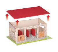 Papo - Horse Box, Equestrian World for Children from 3 Years - 40 * 27cm - Discovery of Horse Care and the Equestrian Universe - toy horse