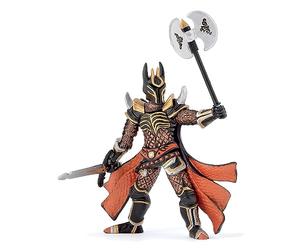 Papo Triple Axe Knight Figurine, Medieval Collection, Kids Ages 3+ | Creative fantasy-battle play | 9 x 7 x 9 cm | hand-painted | a piece to collect | an original gift idea for girls and boys