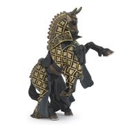 Papo Weapon Master Bull Horse Hand Painted Figurine - Heirloom Quality