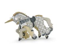 Papo Weapon Master Unicorn Horse - Figure 39916 New - horse unicorn papo figure weapon master 39916 new