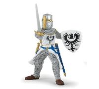 PAPO Fantasy World 39946 White Knight with Sword Toy Figure - White/Silver