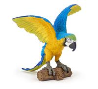 PAPO Wild Animal Kingdom Blue Ara Parrot Toy Figure