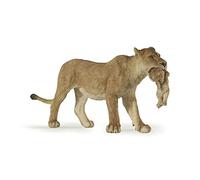 Papo WILD ANIMAL KINGDOM Figurine, 50043 Lioness with cub, Multicolour, Small