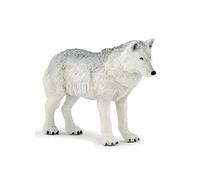 Papo WILD ANIMAL KINGDOM Figurine, 50195 Polar Wolf, Multicolour, 9 x 5 x 9 cm