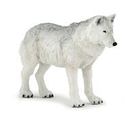 Papo Wild Animal Kingdom Polar Wolf Toy Figure, Three Years or Above, White (50195) Papo Multicolor