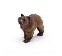 Papo Wild Animal Kingdom Pyrenees Bear Toy Figure, 3 Years or Above, Brown (50032) Papo Multicolor