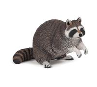 Papo Wild Animal Kingdom Racoon Toy Figure, Three Years & Above, Grey (53016) Papo Multicolor