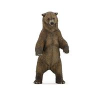 Papo WILD ANIMAL KINGDOM Tiere Figurine, 50153 Grizzly Bear, Multicolour, Small