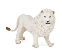 PAPO Wild Animal Kingdom White Lion Toy Figure