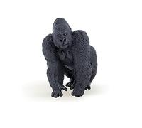 Papo Wild Animals Gorilla Figurine 9 cm, Wild Life Collection | Raises awareness of protecting endangered species | a jungle adventure | hand-painted | a gift idea for ages 3 and up too