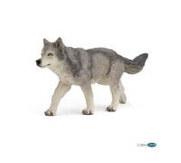 Papo Grey Wolf Toy Figurine - Figure Wild Animal 53012 Kingdom New - papo grey wolf figure wild animal 53012 kingdom new