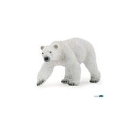 PAPO Wild Animal Kingdom Polar Bear Toy Figure - White