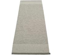 Pappelina - Edit Rug Charcoal / Warm Grey / Stone Metallic, 70x200 cm - Charcoal