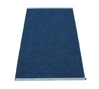 Pappelina - Mono Rug 85x160 cm, Dark Blue/Denim - Blue