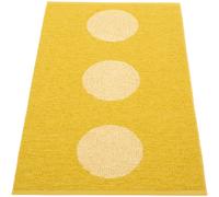 Pappelina - Vera Pop Rug 70x120 cm, Mustard / Pale Yellow - Mustard