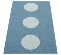 Pappelina - Vera Pop Rug 70x120 cm, River Blue / Blue Fog - Blue Fog