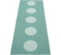 Pappelina - Vera Pop Rug 70x200 cm, Jade / Pale Turquoise - Jade