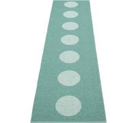 Pappelina - Vera Pop Rug 70x280 cm, Jade / Pale Turquoise - Jade