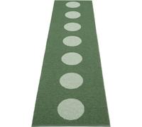 Pappelina - Vera Pop Rug 70x280 cm, Leaf / Misty Mint - Leaf