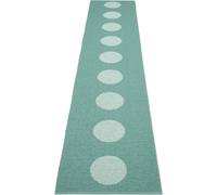 Pappelina - Vera Pop Rug 70x360 cm, Jade / Pale Turquoise - Jade