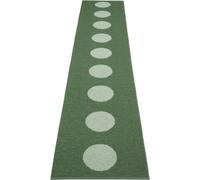 Pappelina - Vera Pop Rug 70x360 cm, Leaf / Misty Mint - Leaf