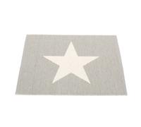 Pappelina Viggo Small One Rug 70x90cm indoor outdoor ecofriendly eco friendly designer pvc plastic sustainable - GREY
