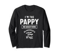 Pappy Power My Way or The Highway - Grandparents Day Long Sleeve T-Shirt