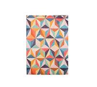 Paprcuts RFID Passport Case, Super Slim Protective Case with 2 Card Slots and Space for Boarding Passport, 100% Vegan, Water-Repellent & Tear-Resistant, Unisex, Abstract Retro, 14 x 10 x 0,3 cm