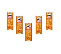 Paprika Sharing Crisps, 5 x 185g Bags, Savoury Paprika Flavour Snack,These delectable crisps are perfect for any party or get together, or afternoon snack. Enjoy a mind popping experience with Paprika
