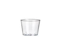 Papstar 12158 Clear Plastic Glass Shot Glasses 2 cl