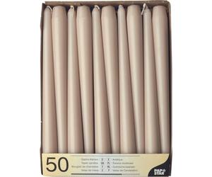PAPSTAR 50 Candlestick Candles Diameter 2.2 cm 25 cm Powder