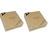 Papstar - 50 Serviettes Royal Collection 1/4-fold 40 cm x 40 cm Sand, # 82360 (Pack of 2)