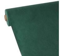 PAPSTAR, #84193 Soft Selection Non-Woven Tablecloth 40 m x 1.18 m Dark Green
