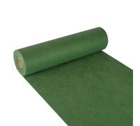 PAPSTAR Table Runner, Fleece fabric, Dark Green, 41 x 10 x 10 cm