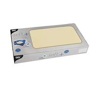 PAPSTAR, #84915 Tablecloth Fabric Like Fleece Soft Selection Plus 80 cm x 80 cm Champagne Pack of 20