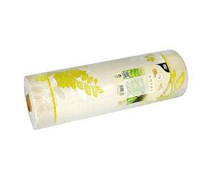 Papstar 84981 Table Runner for Weddings, PV-Fabric Mix Royal Collection Annabel on Roll, 24 M x 40 CM Green