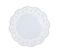 Papstar Disposable Cake Doilies made of Paper Round 30 cm White 250 Pieces